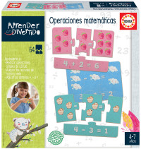 Rompecabezas Aprender es divertido: Operaciones Matemáticas
